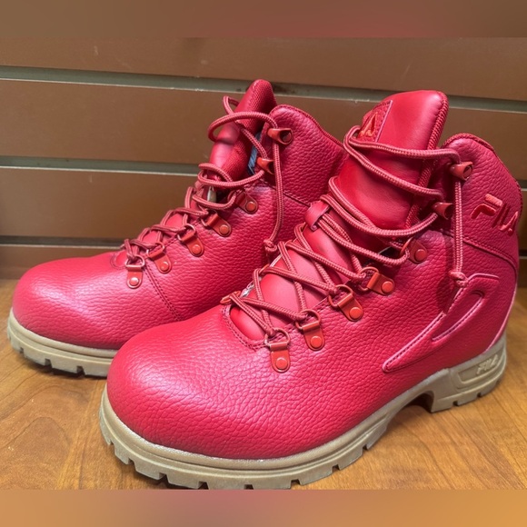 Fila Red Hiking Boots - Picture 3 of 11